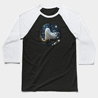 Forest Ghost Baseball T-Shirt